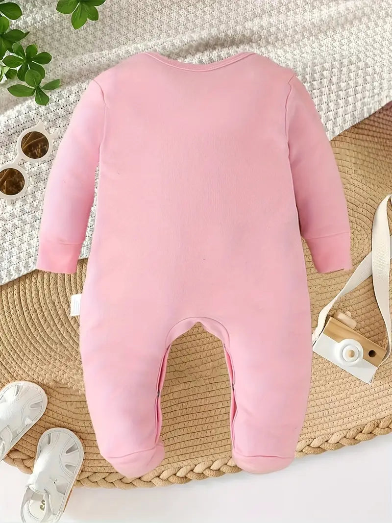 "The Princess Has Arrived" Letter Print Romper