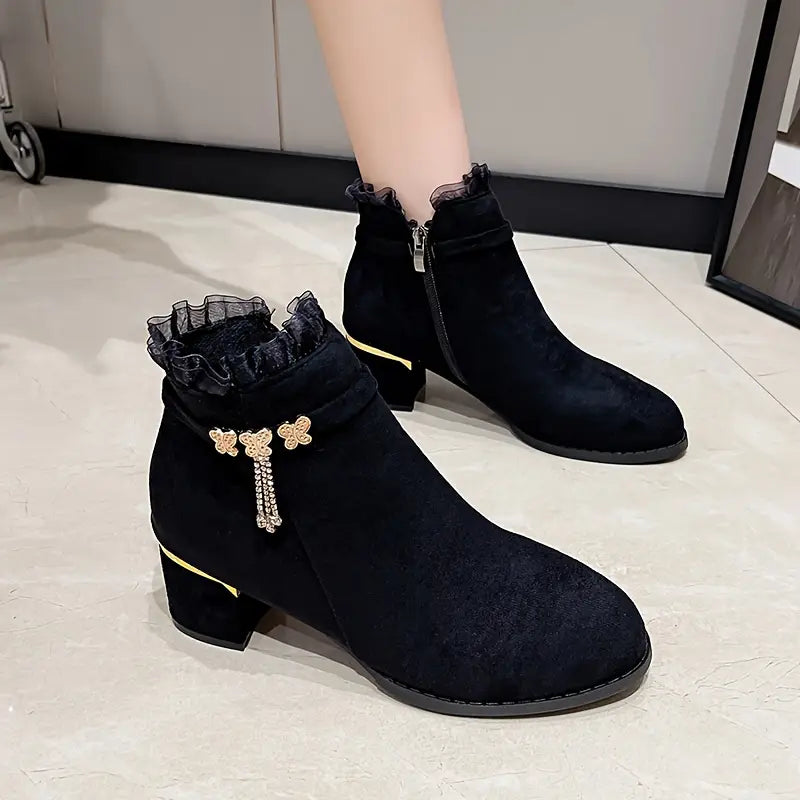 Women's Chunky heel boots