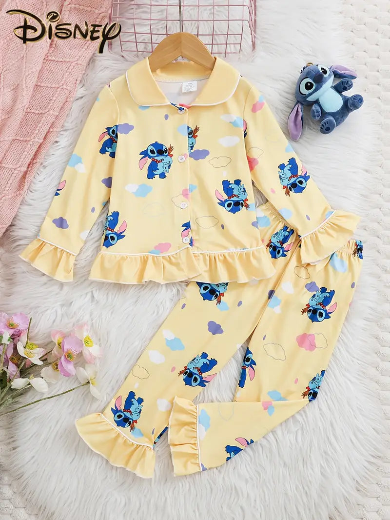 Girls' Comfortable Casual Pajama Set