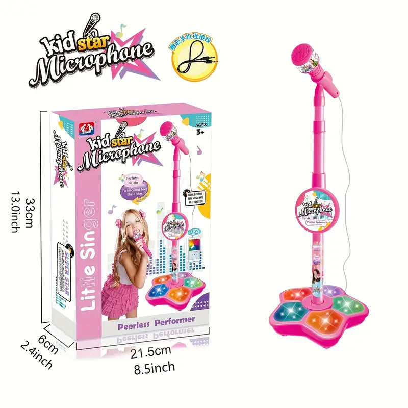 Kids Microphone with Stand Karaoke