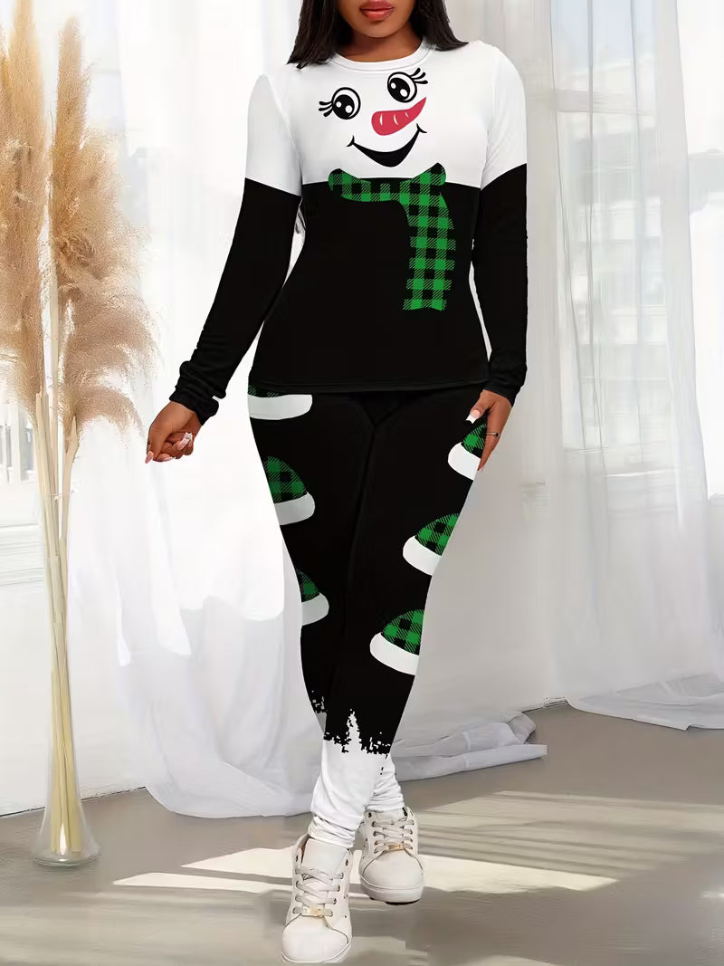 Holiday Cheer Two-Piece Pantsuit