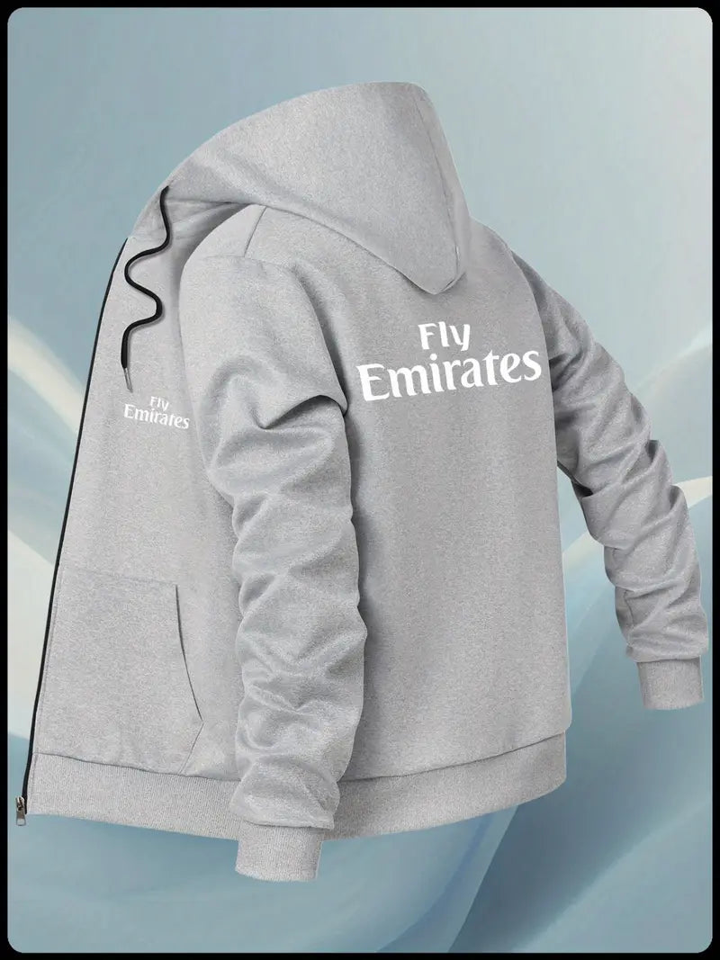 Men'S Casual Hooded Jacket