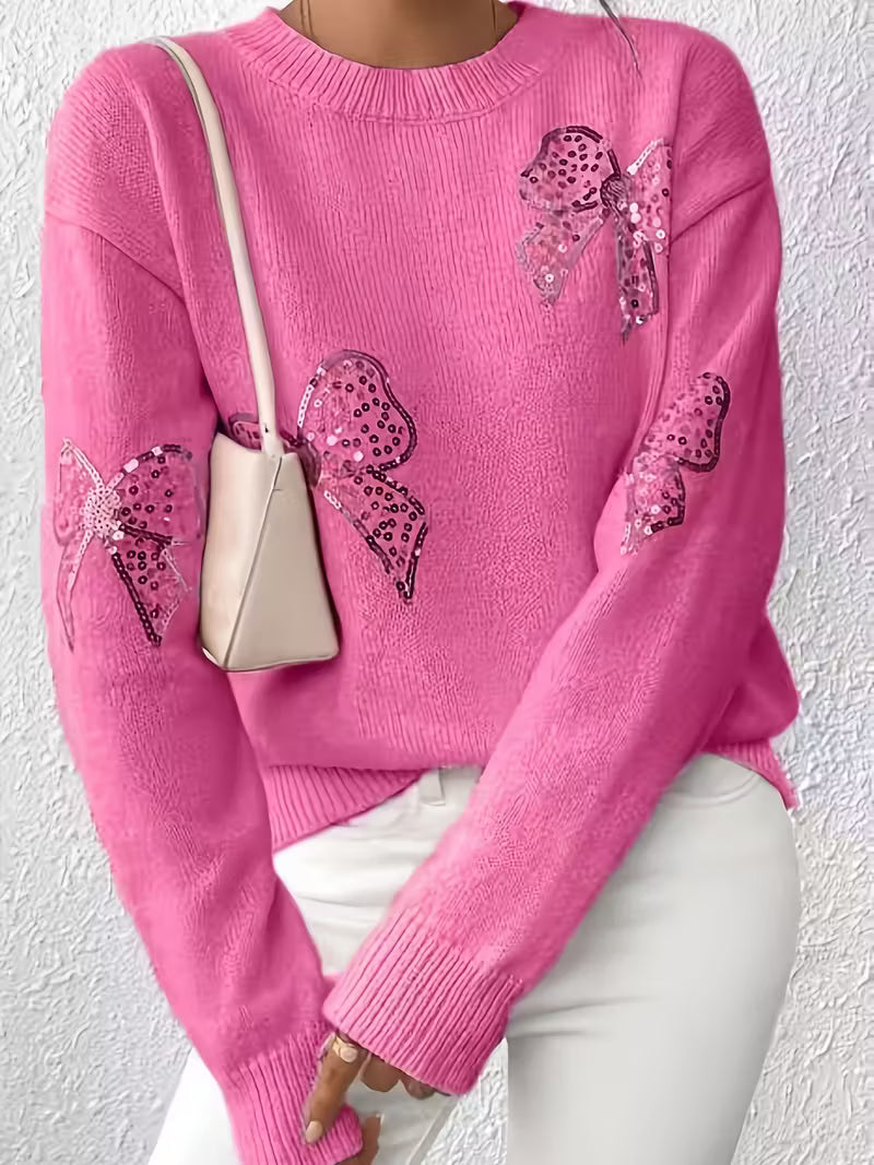 Women'S Plus Size Elegant Sweater