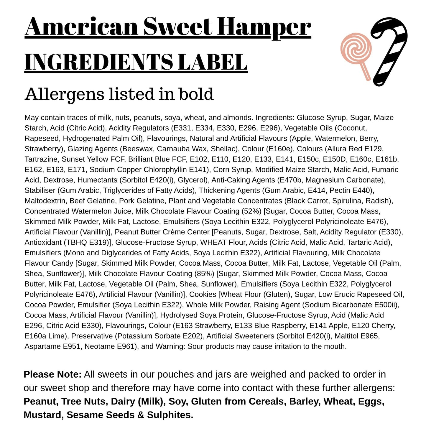 American Sweet Hamper