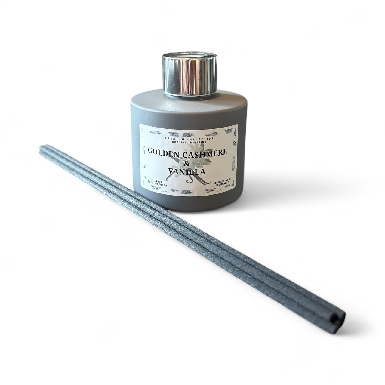 Golden Cashmere & Vanilla — 100ml Odour Eliminating Reed Diffuser