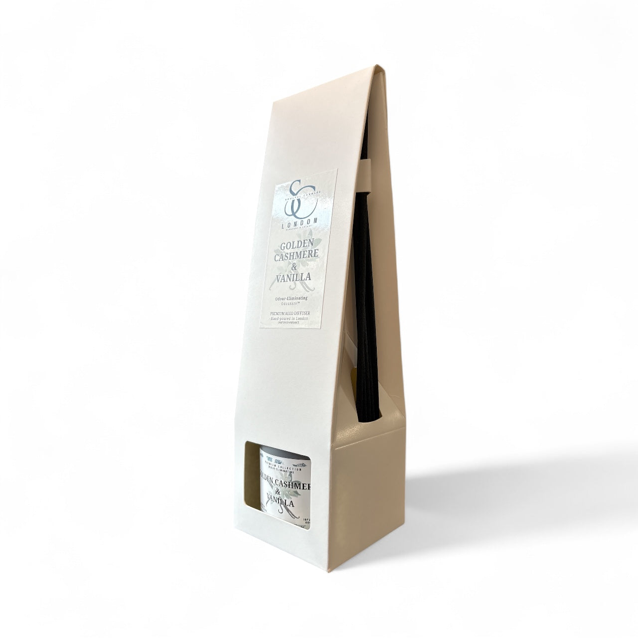 Golden Cashmere & Vanilla — 100ml Odour Eliminating Reed Diffuser