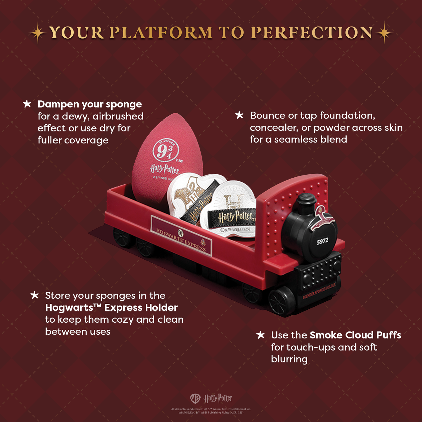 Harry Potter | Hogwarts™ Express Sponge Set