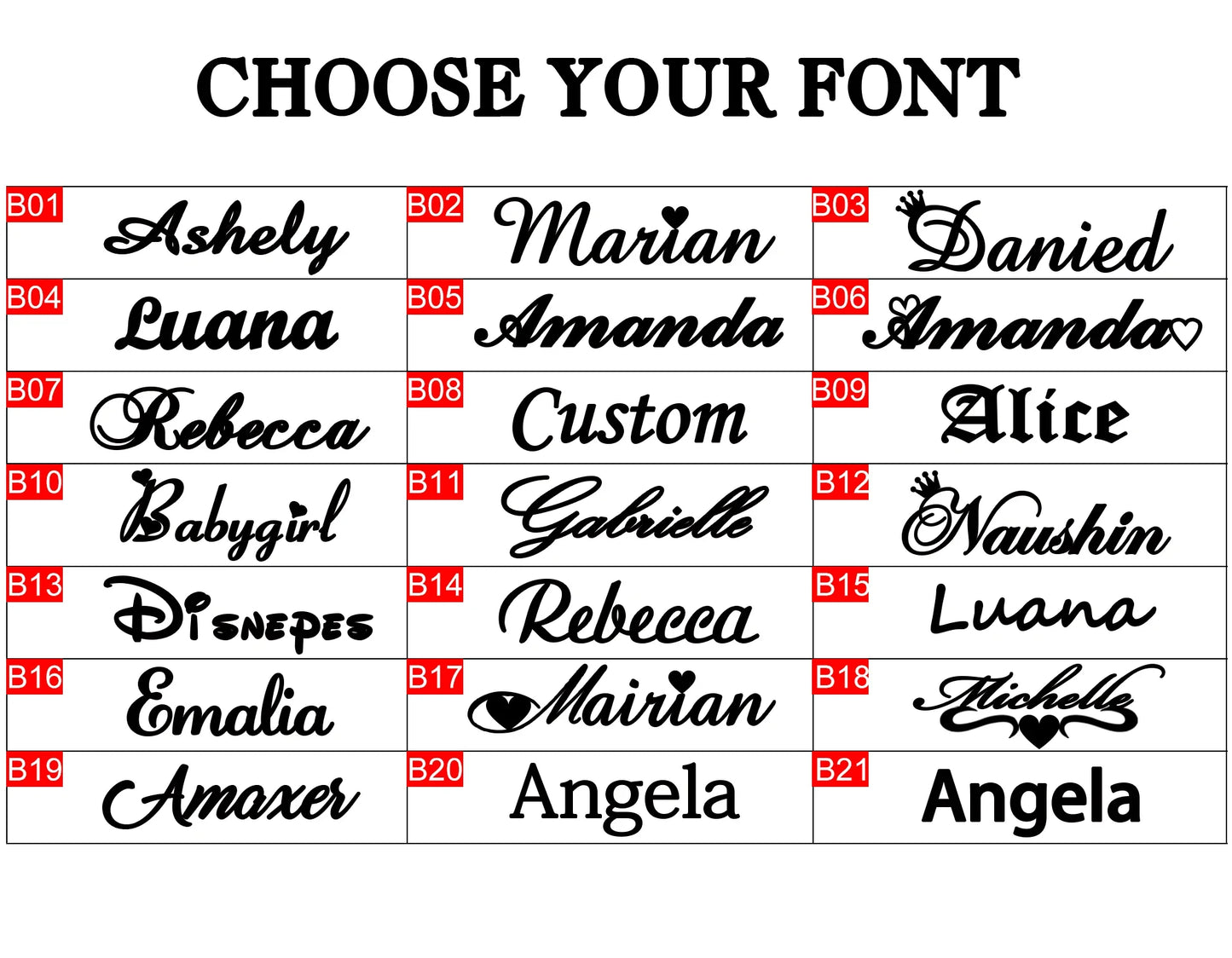 personalized name bracelet