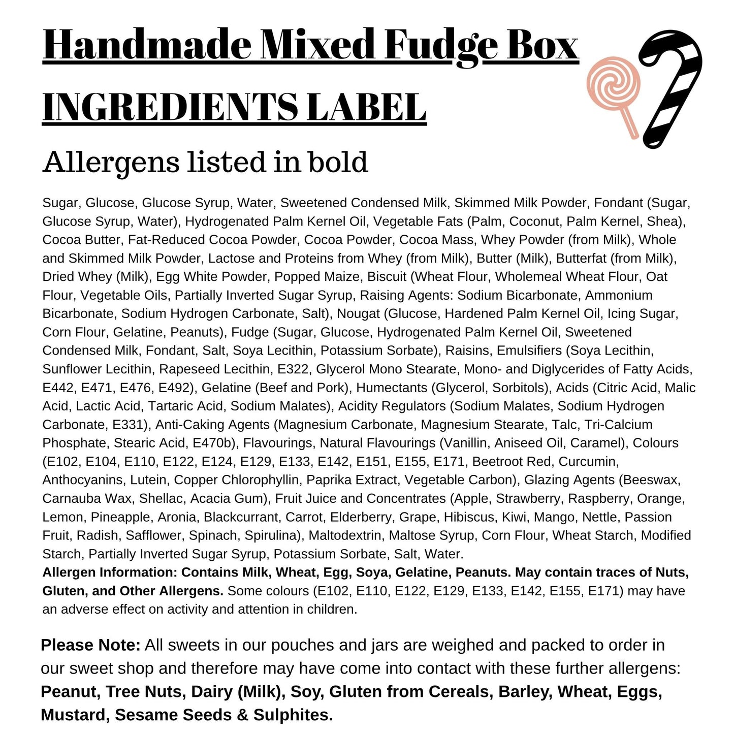 Handmade Mixed Fudge Box