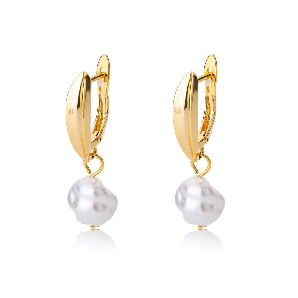 Elegant Pearl Drop Earrings for Women