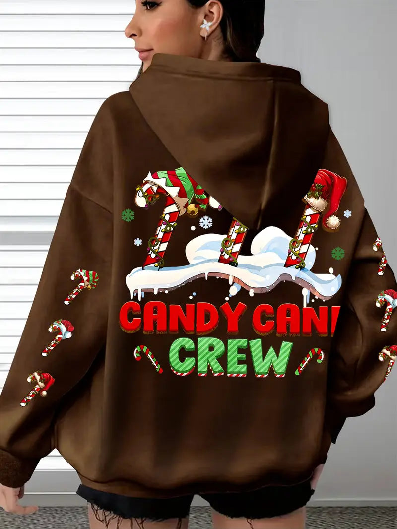 Women'S Plus Size Christmas Hoodie