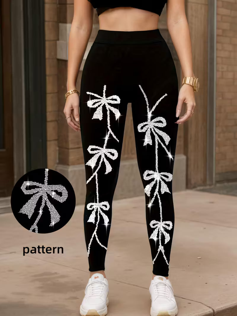 Women'S High-Waisted Rhinestone