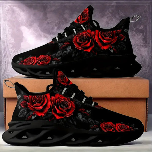 Stylish Rose Sneakers