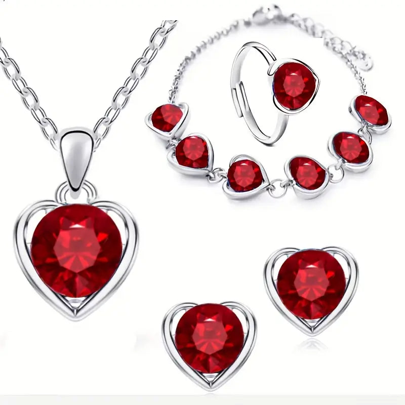 5pcs Women Fashion Jewelry Set
