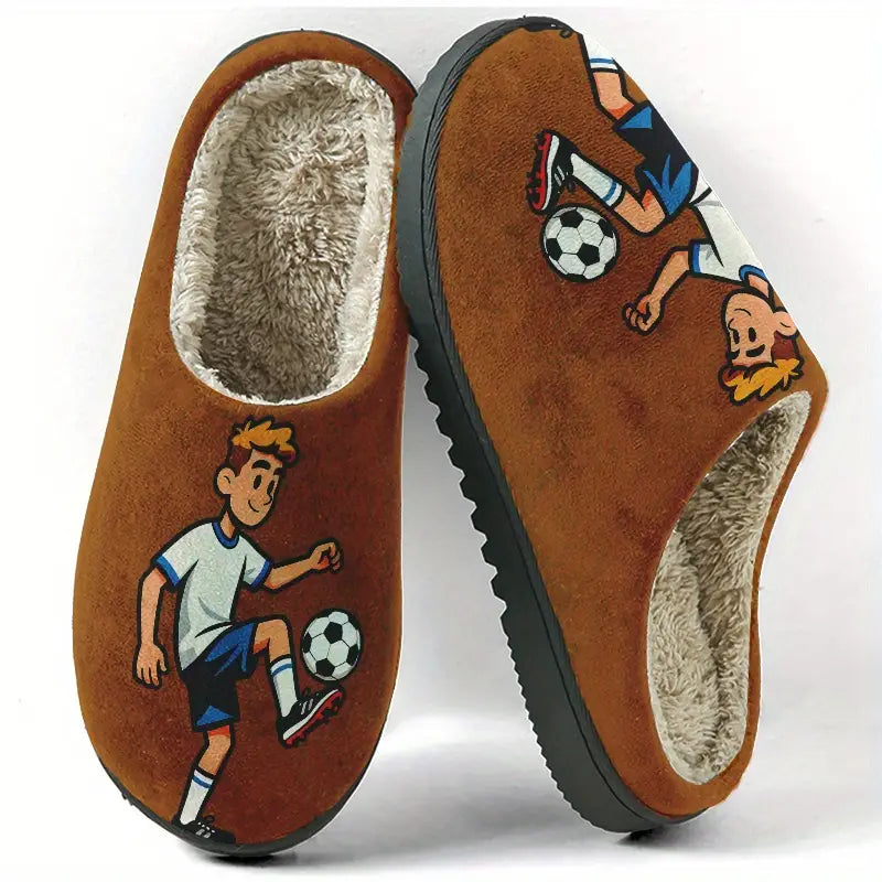 Unisex Plush Slippers,