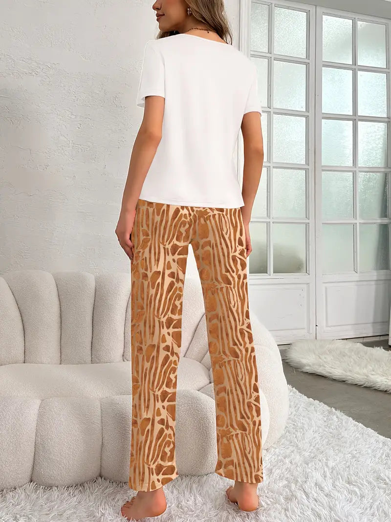 Women's Casual Pajama Set,