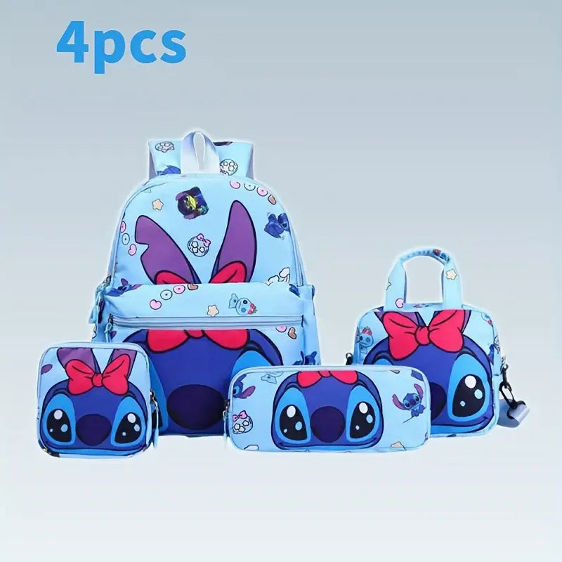 Disney Star Stitch Backpack Set