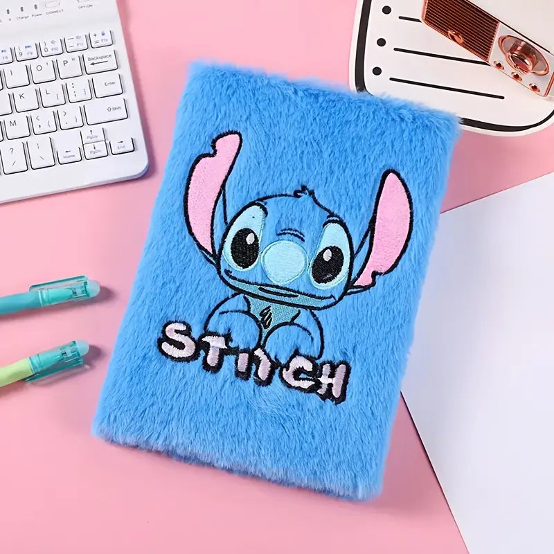 1pc Stitch Plush Notebook