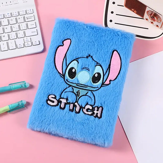 1pc Stitch Plush Notebook