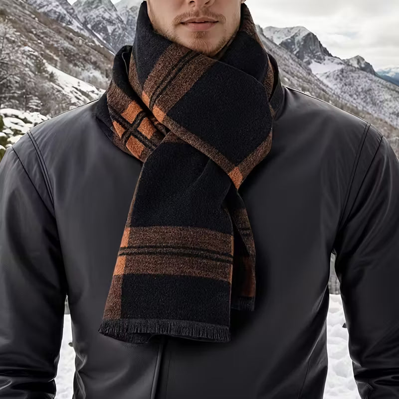 Men's Winter Warm wool Scarf