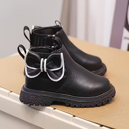 Casual Cute Fashion 'S Bow Tie Ankle Boots