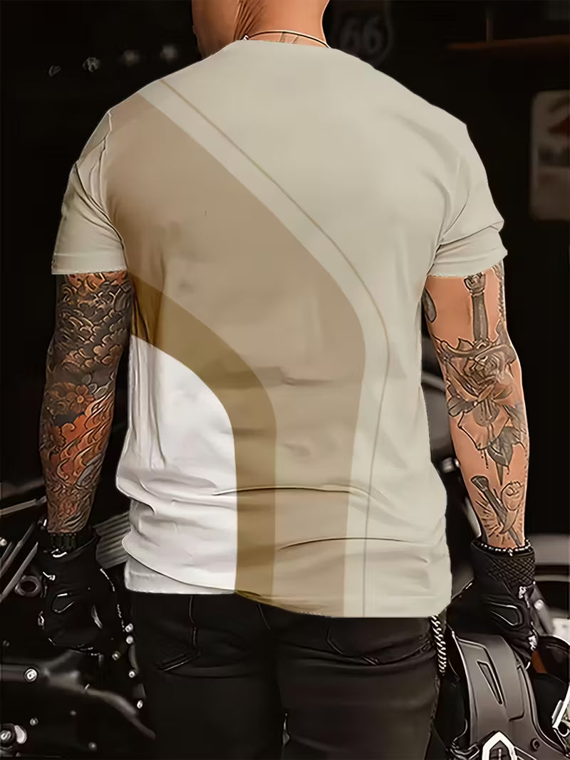 Men's fashion casual T-shirt