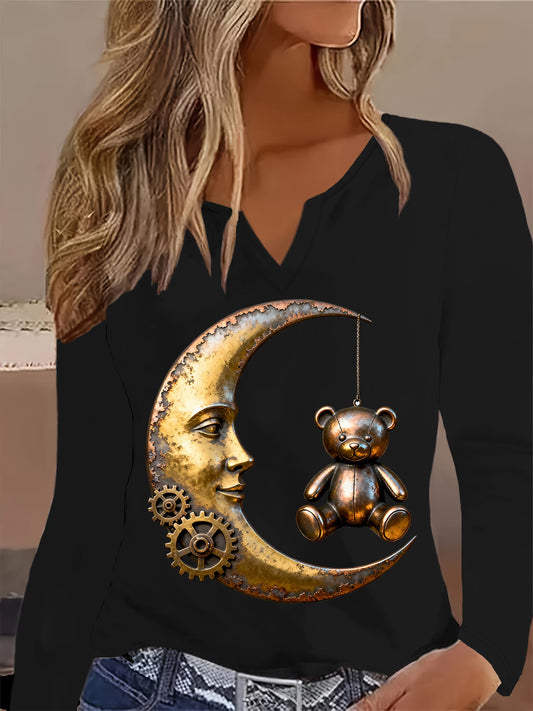 Women's High-Elastic Long Sleeve T-Shirt