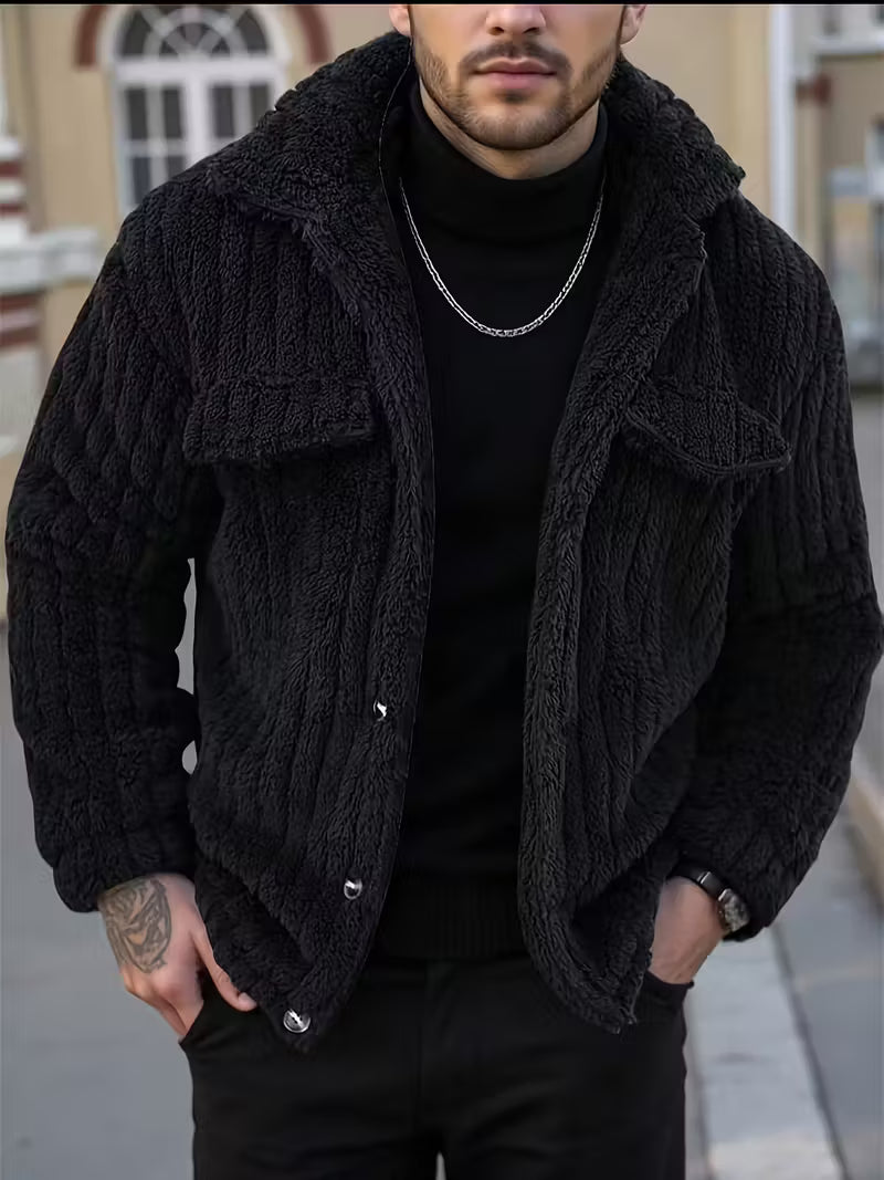 Men's Winter Plush Jacket