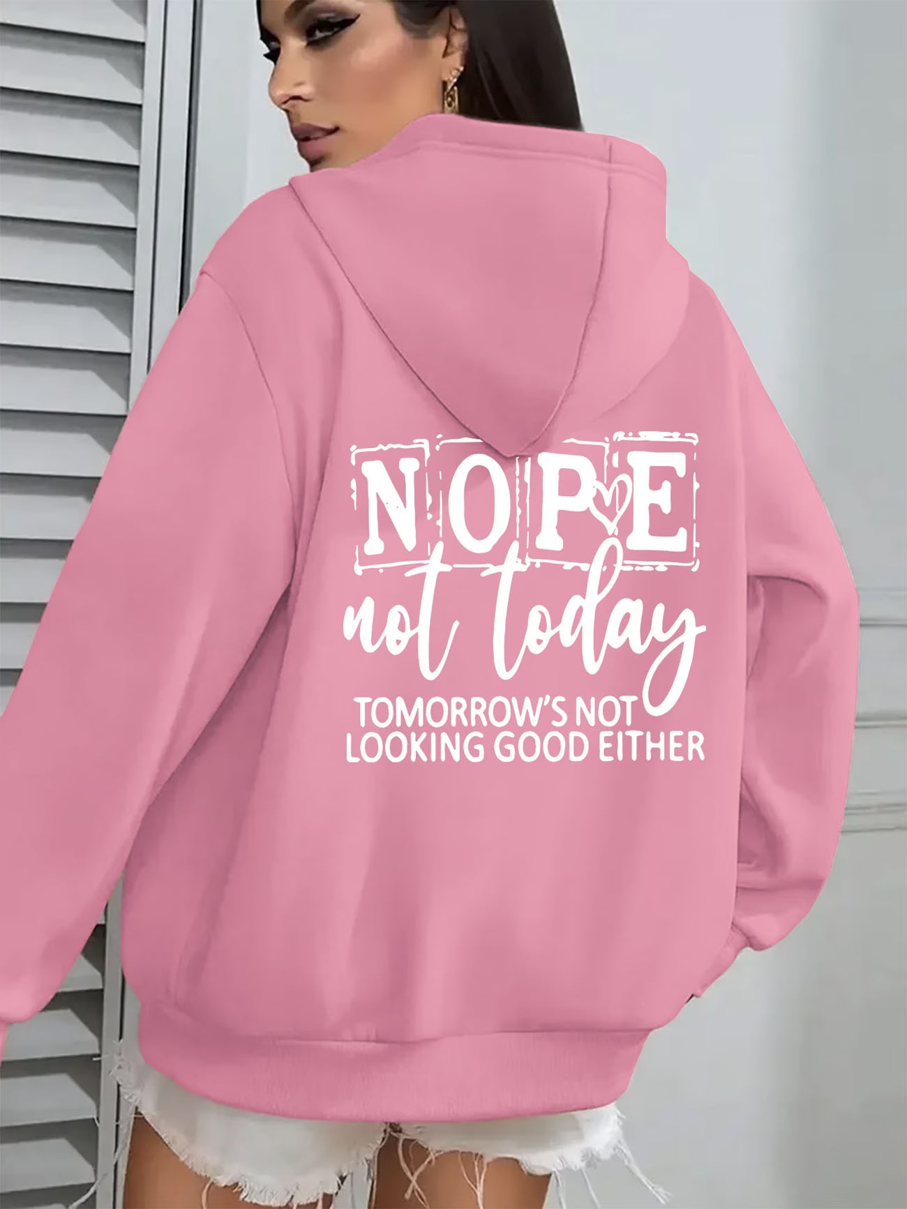 Oversized Hooded Sweatshirt