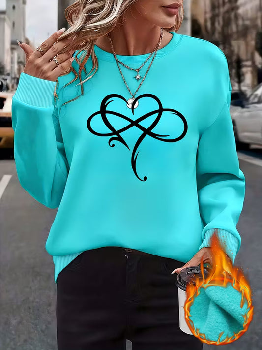 Women'S Cozy Fleece-Lined Long Sleeve sweaters