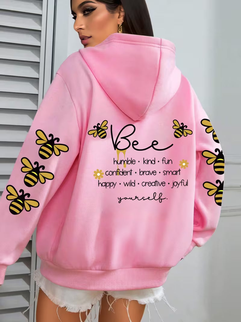 Women'S bee  Hoodie