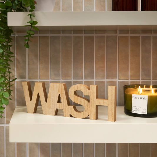 Wash Decoration - Natural