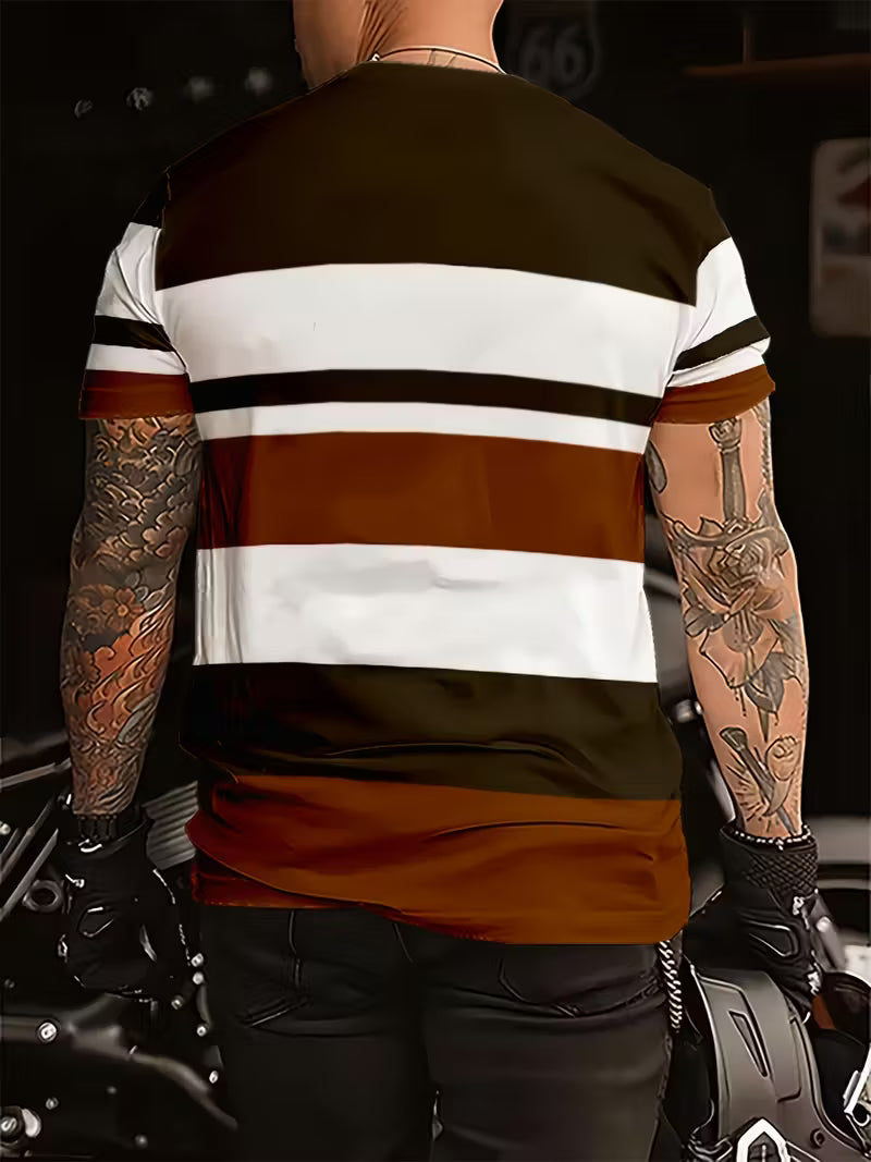 Men's fashion casual T-shirt