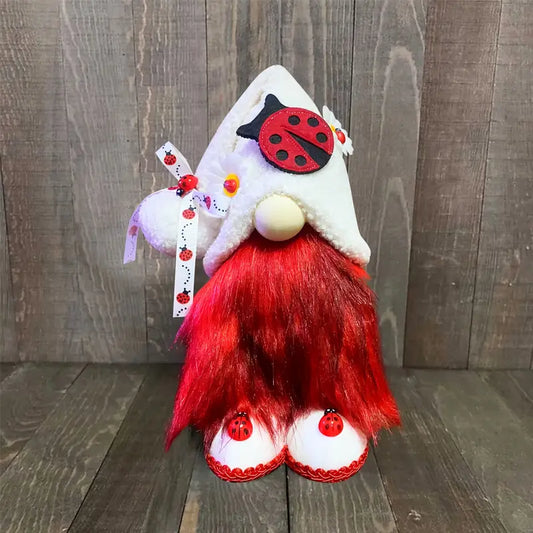 Festive Christmas Gnome Doll Ornament