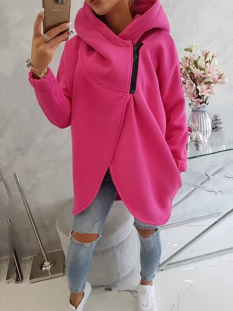 Women'S Casual Hooded Jacket