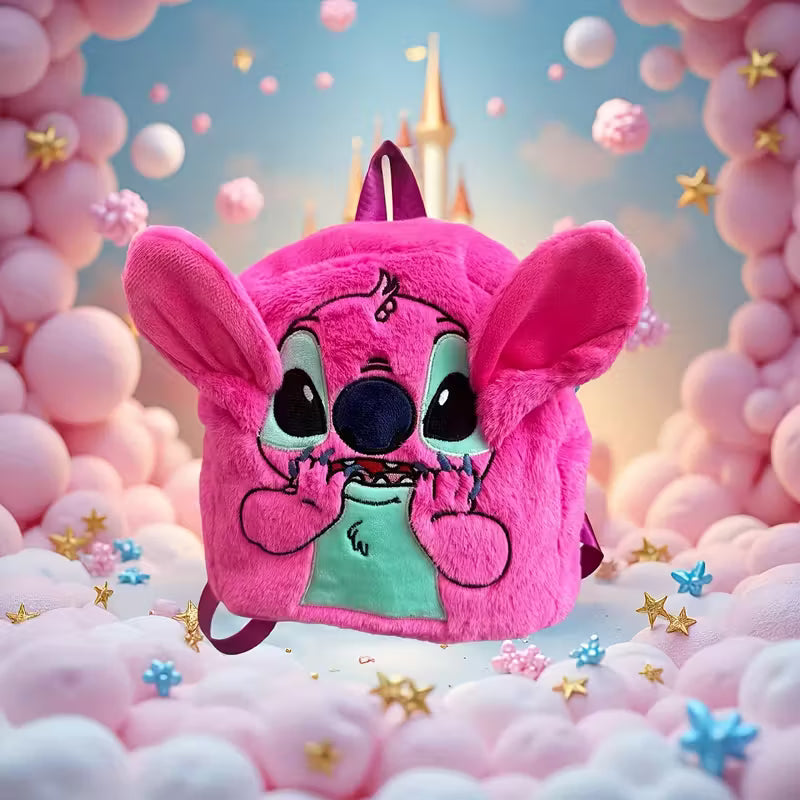 Disney Stitch Plush Backpack,