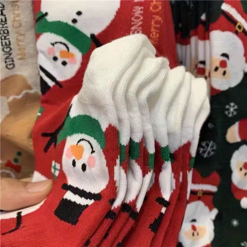 8 Pairs Christmas Socks