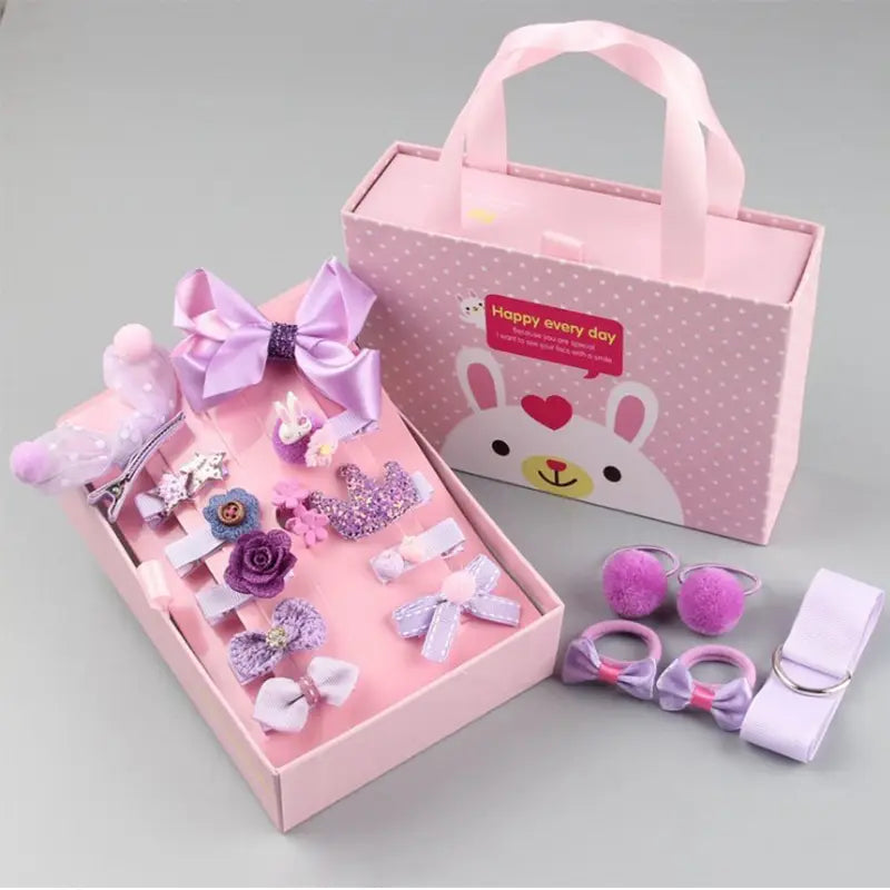 Deluxe Princess Hair Accessory Kit for Girls
