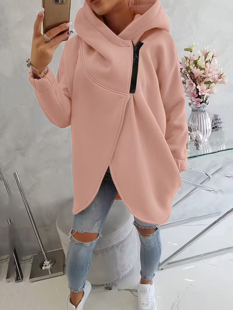 Women'S Casual Hooded Jacket