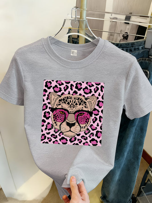 Printed Crew Tee — Casual Weekend Edit