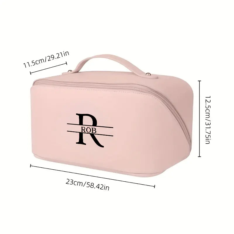 Personalized PU Custom Makeup Bag,