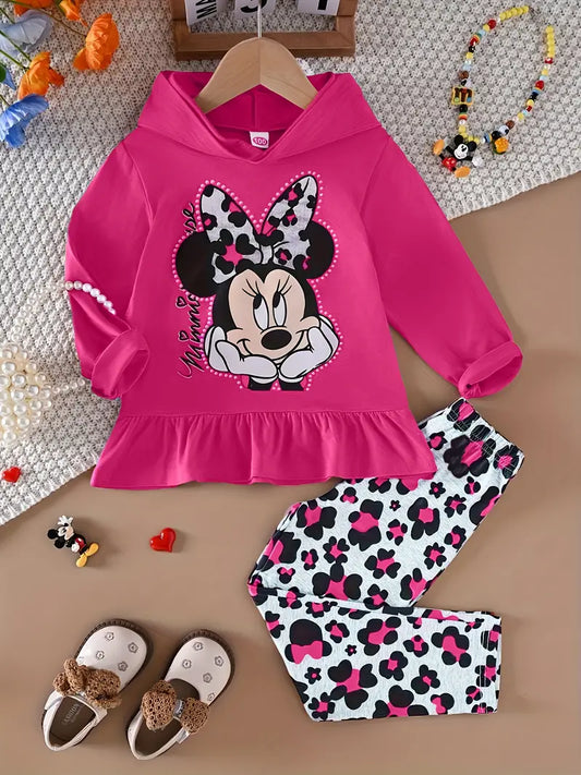 Disney Official Licensed Kids Minnie  Mouse Outfit Set