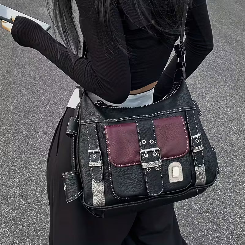 Women's Retro Urban Crossbody Tote Bag