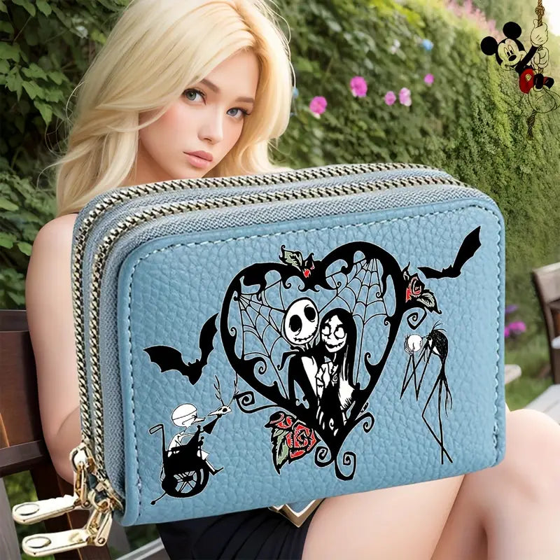Jack Skellington Women'S Coin Purse & Card Wallet