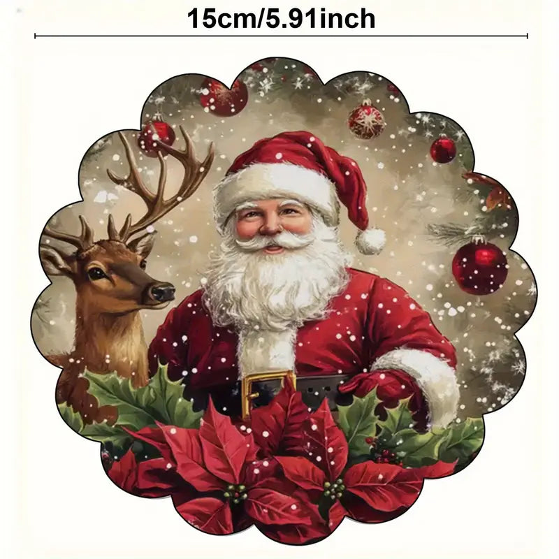 4pcs Christmas Placemats Set