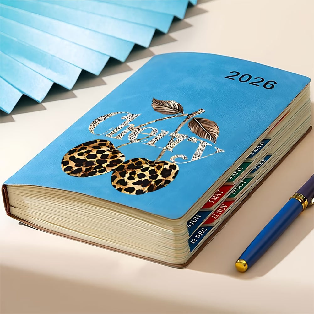 Leopard Print Cherry Cool 2026 Planner