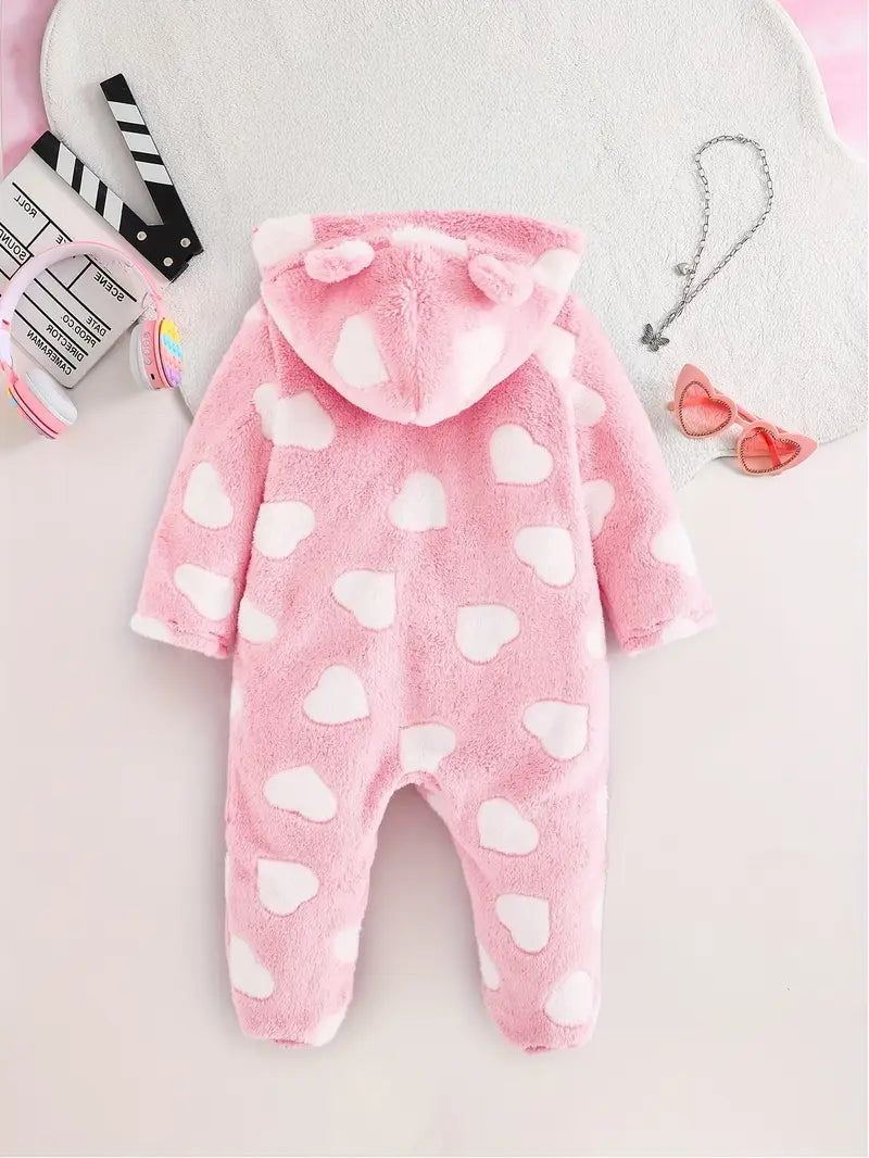 Trendy Autumn-Winter Baby Girl Romper