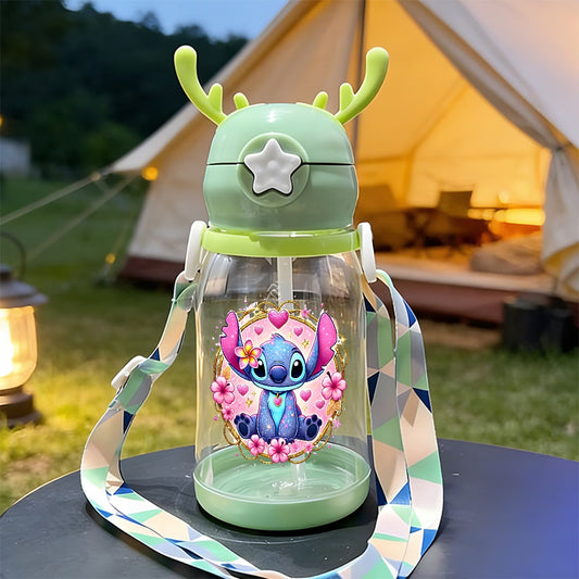 One Disney Stitch Water Bottle, 600ML