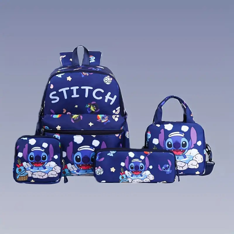 Disney Star Stitch Backpack Set