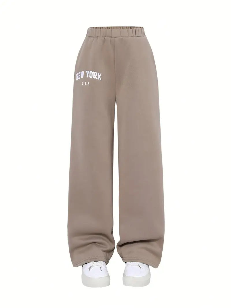 , Plus Size, Women's Oversized 2pcs Oversized Sweatsuit Set